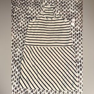 LOFT - Striped Racerback Dress / Swimsuit Cover-Up - NWT